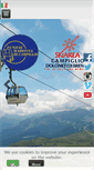 Mobile Screenshot of funiviecampiglio.it